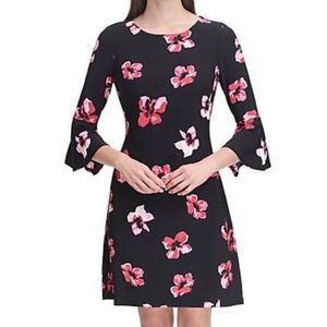 TOMMY HILFIGER A-line Floral Dress NWT Size 12